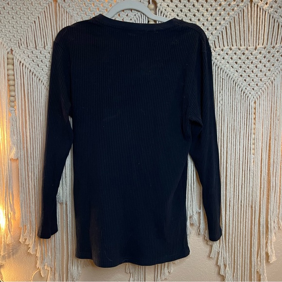Penguin long sleeve thermal. Size: Medium Color: Navy - Picture 2 of 4